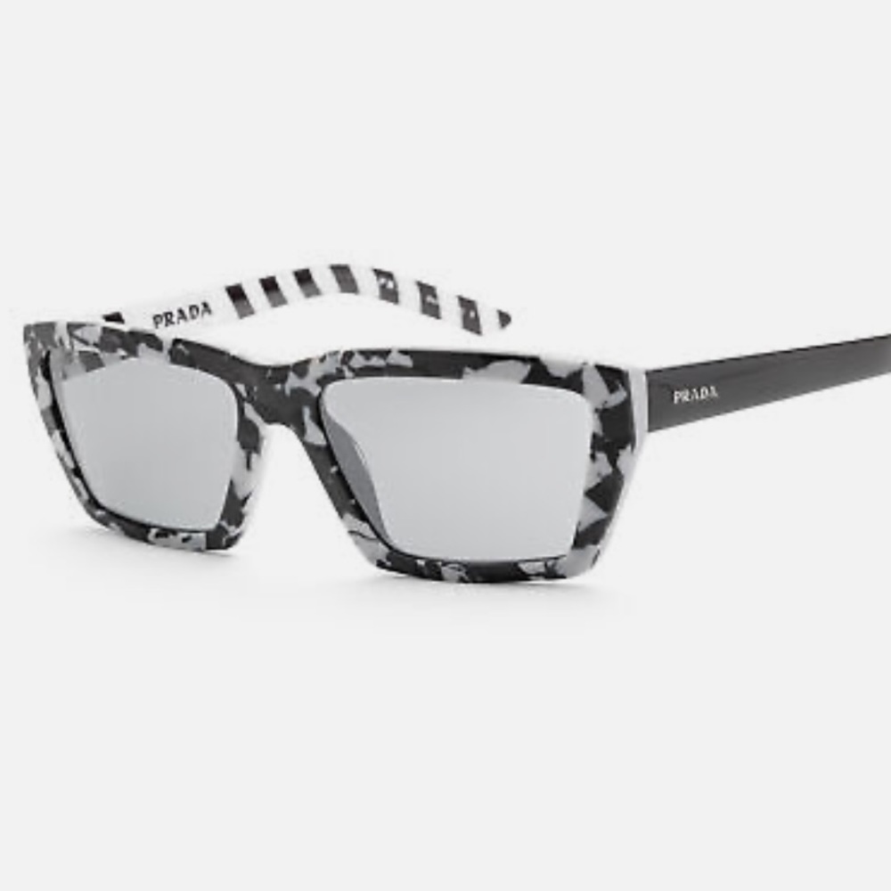PRADA PR 04VS MILLENNIALS SUNGLASSES BLACK AND WHITE